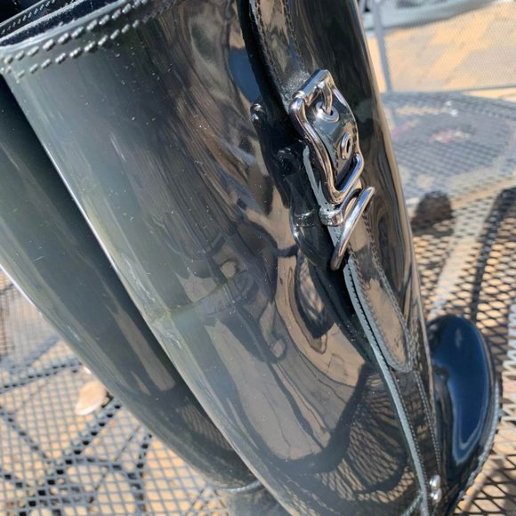 INVENTORY REDUCTION SALE! Coach TASHA Rubber Rain Boots Size 9 New without Tags - Picture 8 of 10